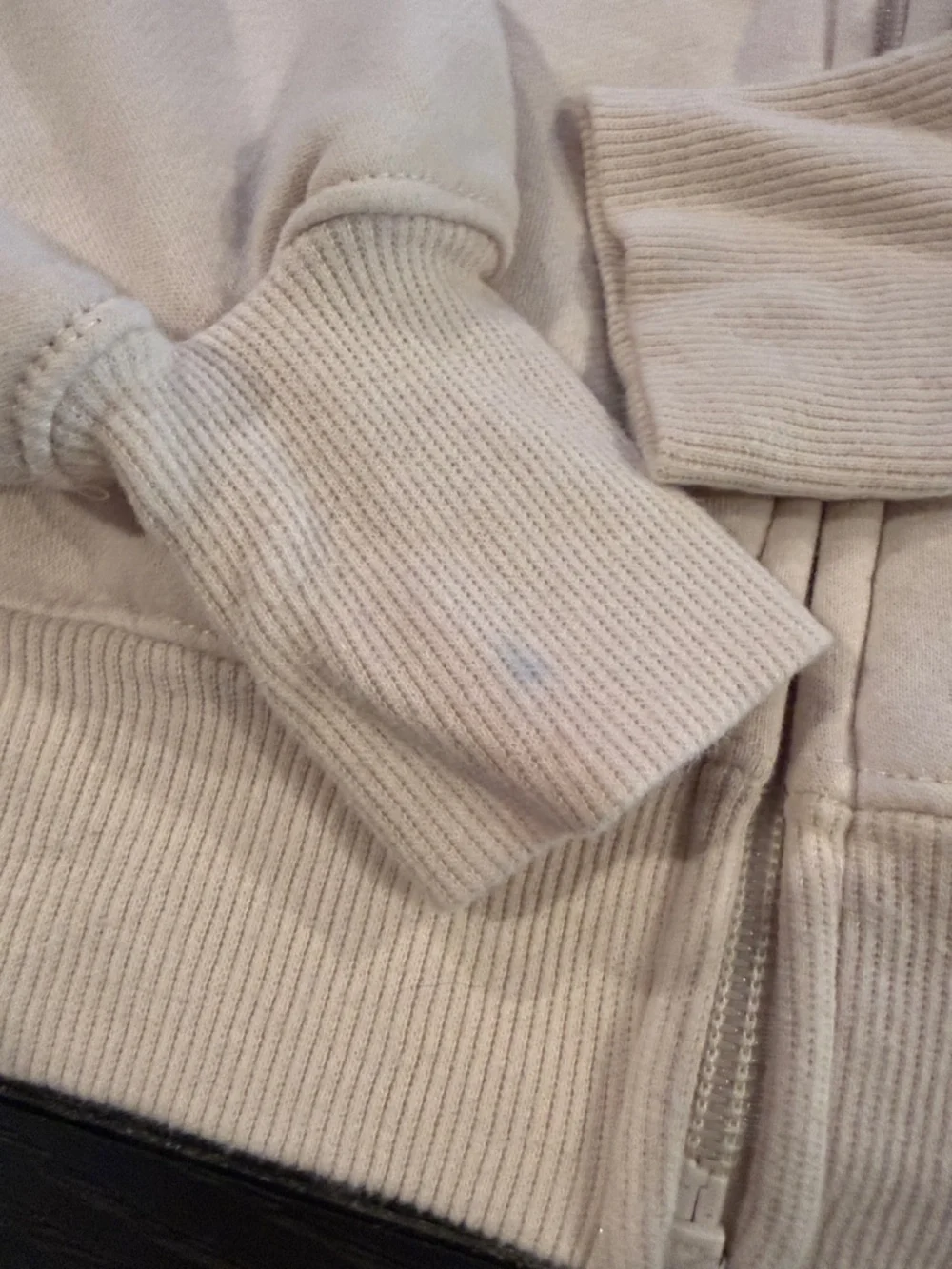 The Children's Place Light Beige Full-Zip Hoodie